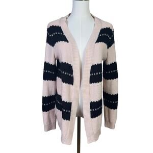 Charlotte Russe Open Front Long Sleeve Cardigan Sweater US Women's S